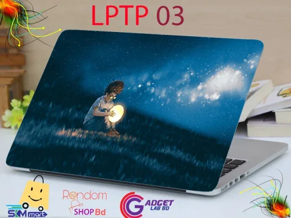 LPTP - 03 Moon Laptop Sticker