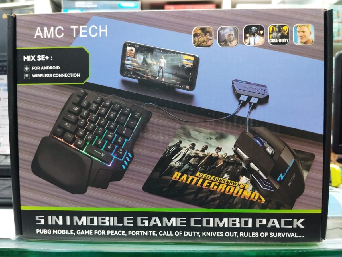 AMC Tech 5 in 1 Mobile Gaming Combo Pack - Image 4