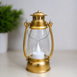 Vintage Portable Lantern Decoration, Desk Decoration Horse Lamp, Hanging Decoration Flame Effect Wind Light, Suitable For Festival Decoration Night Light