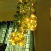 Wish Ball Leaf Curtain Light – 12FT - Image 2