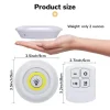 Wireless COB LED Cabinet Light with Remote Control (Set of 3) - Image 3