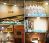 Wireless COB LED Cabinet Light with Remote Control (Set of 3) - Image 4