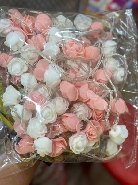 80 Pcs Rose Flower Fairy Light