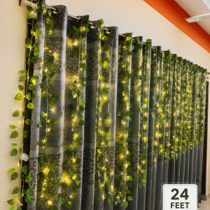 Green Leaf LED String Light