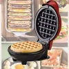 Mini Waffle Maker Price in Bangladesh  Non-Stick Electric Waffle Machine - Image 3