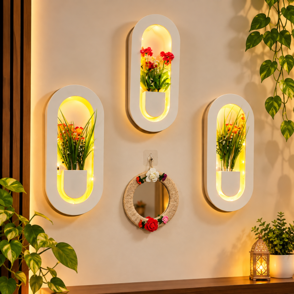 Capsule Vase Wall Decor Combo